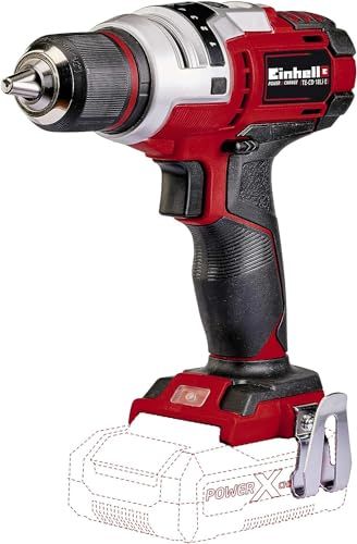 Einhell TE-CD 18 Li E Solo - Power X-Change (18 V, Couple 47 Nm, Mandrin 13) Livré sans batterie ni chargeur