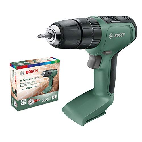 Bosch Perceuse à Percussion sans Fil UniversalImpact 18 - sans Batterie, Système 18 V, Boîte en Carton