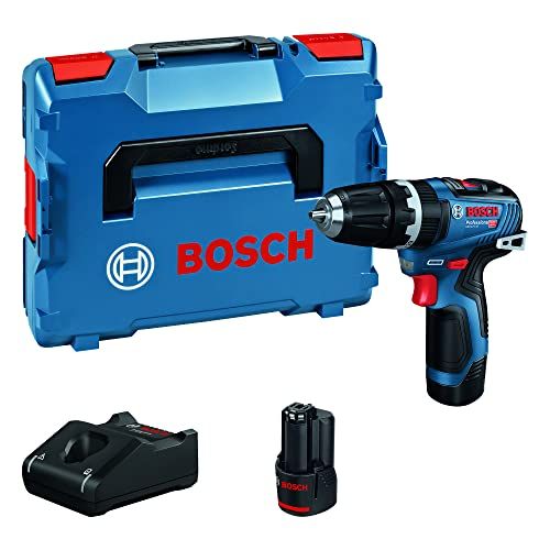 Bosch Professional 12V System GSB 12V-35 - Perceuse-visseuse à percussion sans-fil (couple dur/tendre 20/35 Nm, sans batterie ni chargeur, L-BOXX 102)