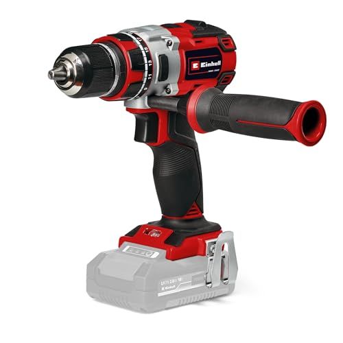 Einhell Professional TP-CD 18/80 Li BL-Solo - Power X-Change (18 V, moteur sans charbon, 80 Nm, mandrin 13 mm, 2 vitesses, 19 niveaux couple, position perçage) Livré sans batterie